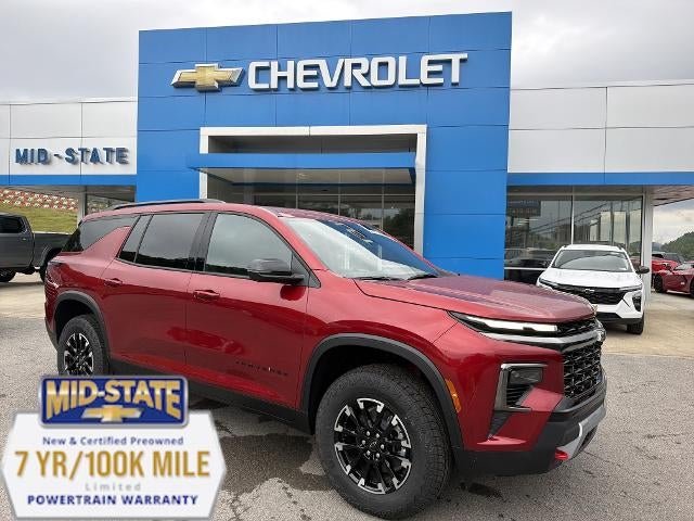 2026 Chevrolet Traverse Z71 in Radiant Red Tintcoat — front three-quarter view